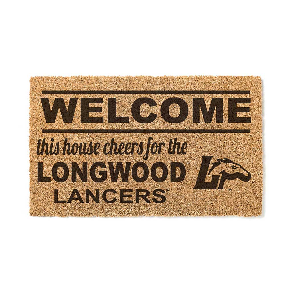 Team Coir Doormat Welcome Longwood Lancers