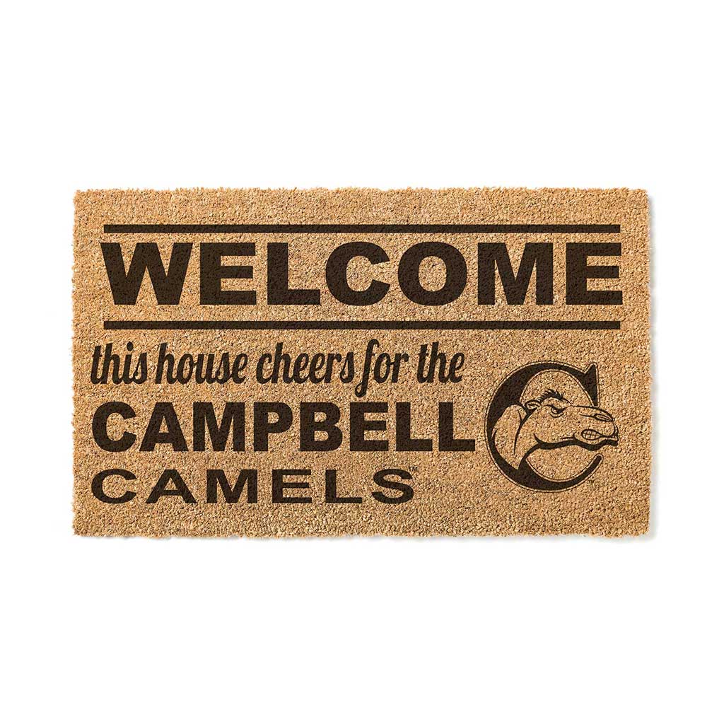 Team Coir Doormat Welcome Campbell Fighting Camels