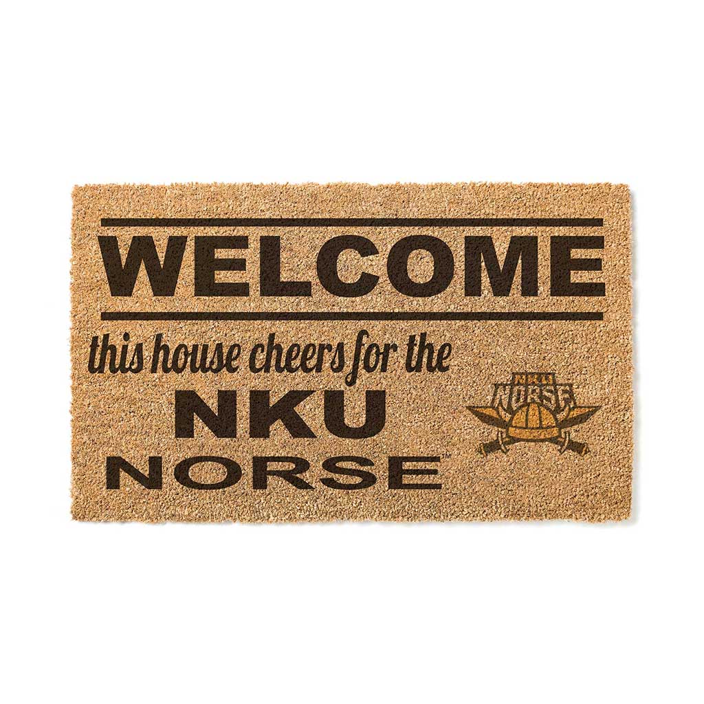 Team Coir Doormat Welcome Northern Kentucky Norse