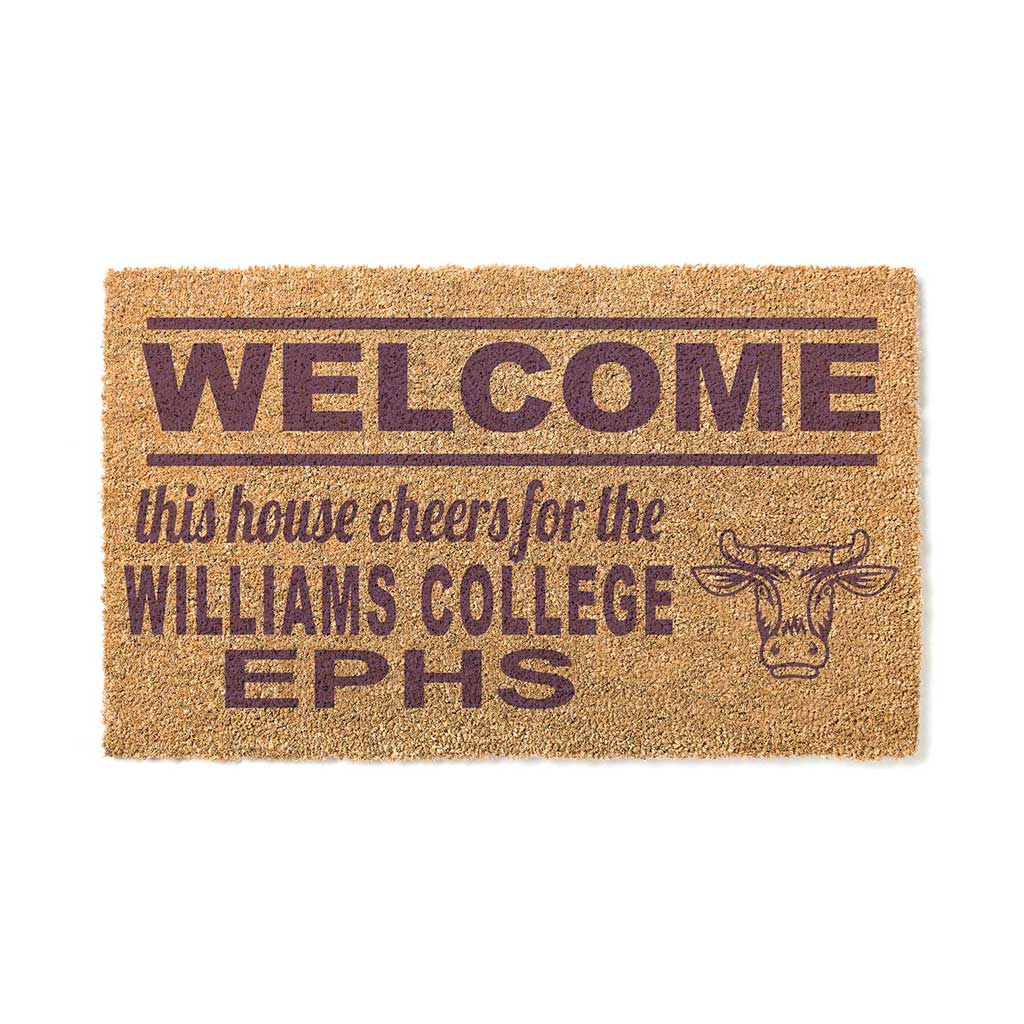 Team Coir Doormat Welcome Williams College