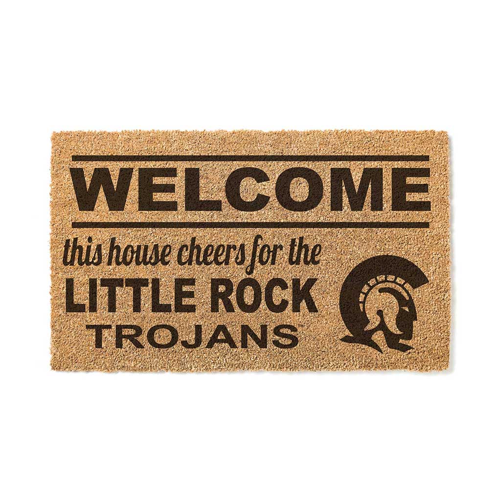 Team Coir Doormat Welcome Arkansas at Little Rock TROJANS