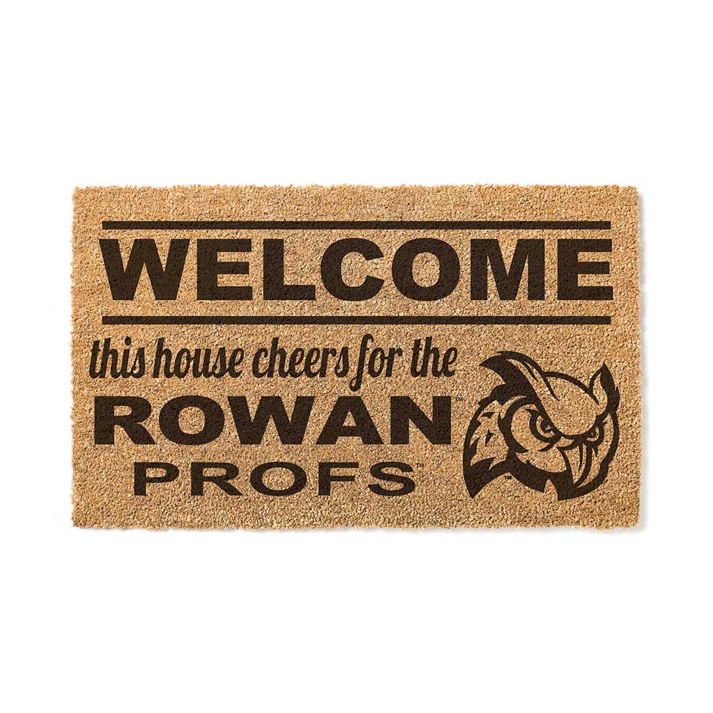 Team Coir Doormat Welcome Rowan University Profs