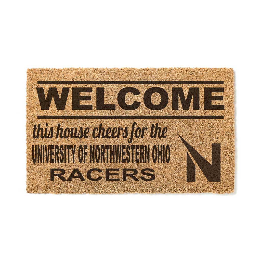 Team Coir Doormat Welcome Northwestern Ohio Racers