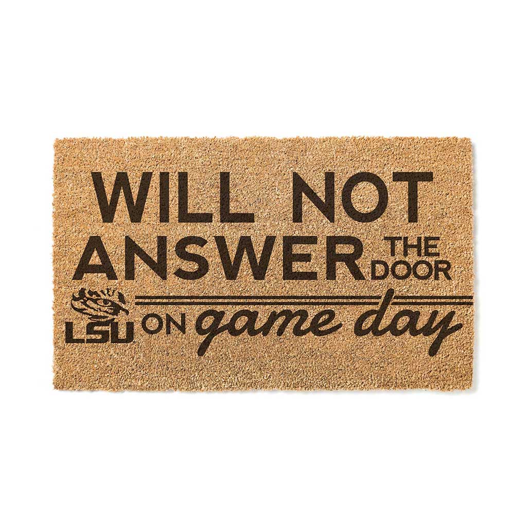 Team Coir Doormat Will Not Answer LSU Fighting Tigers