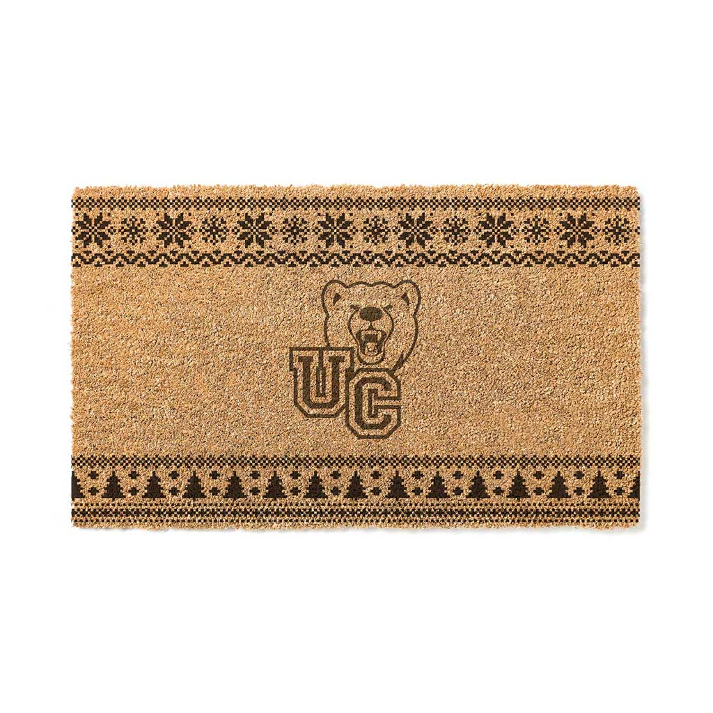 Team Coir Doormat Holiday Logo Ursinus College Bears