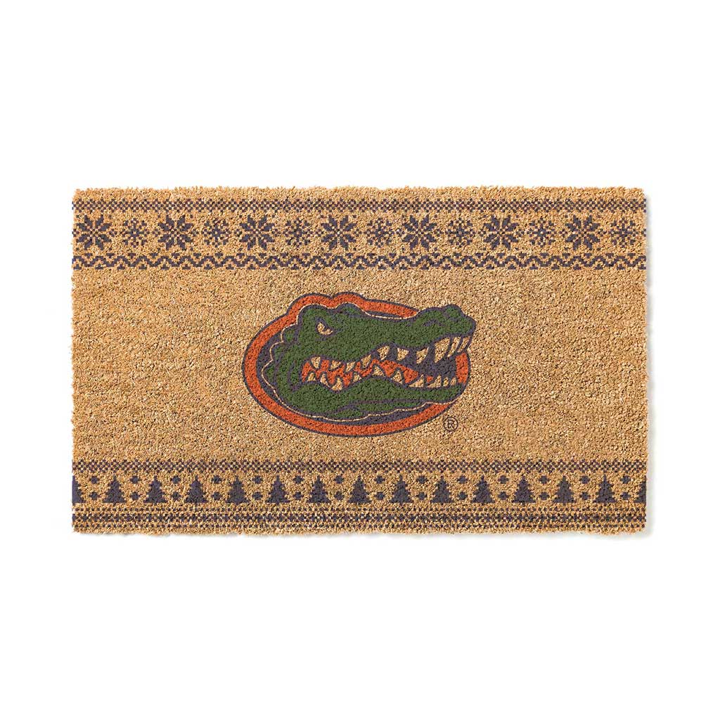 Team Coir Doormat Holiday Logo Florida Gators