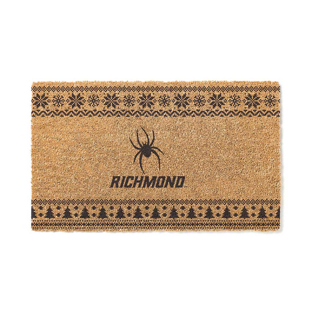 Team Coir Doormat Holiday Logo Richmond Spiders