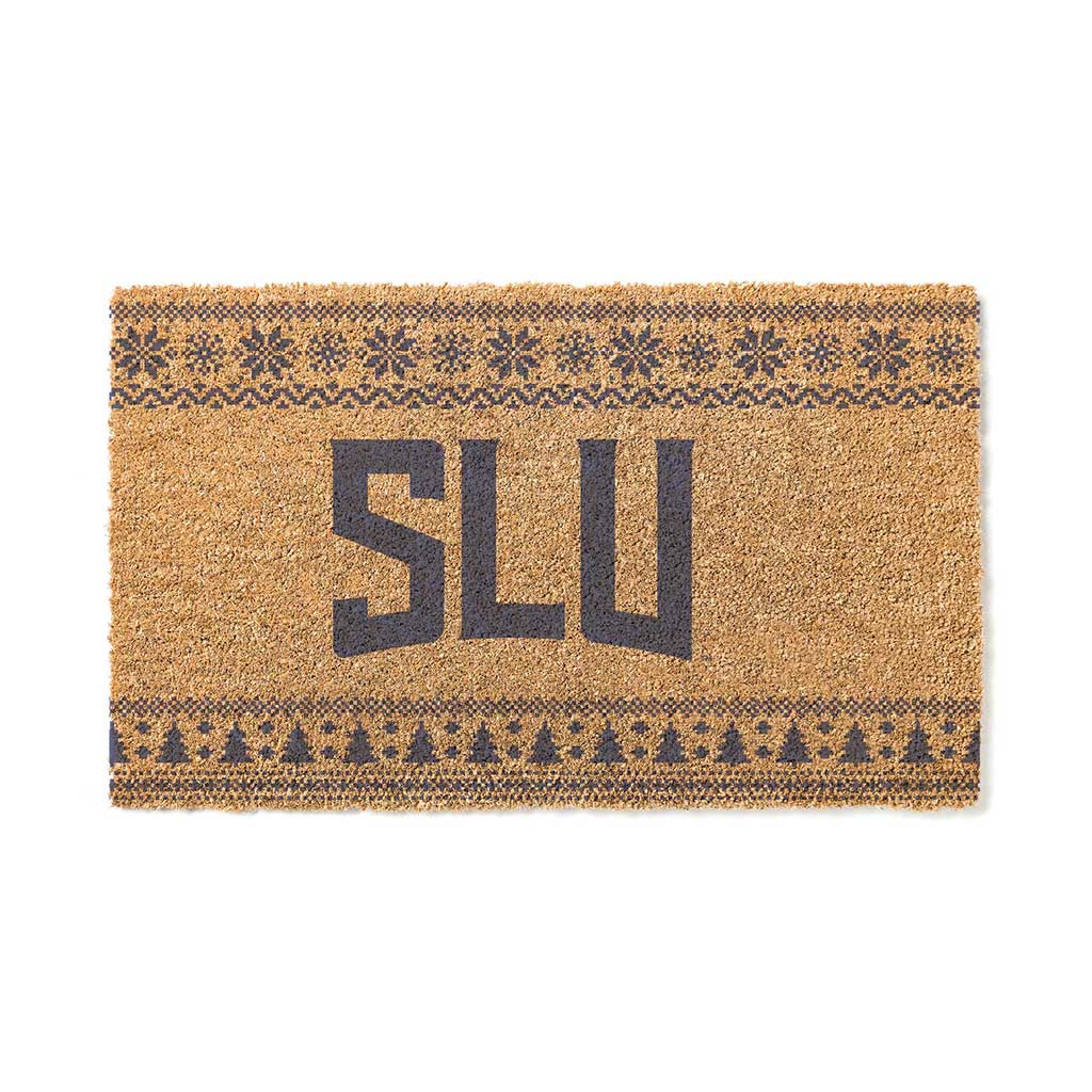 Team Coir Doormat Holiday Logo Saint Louis Billikens