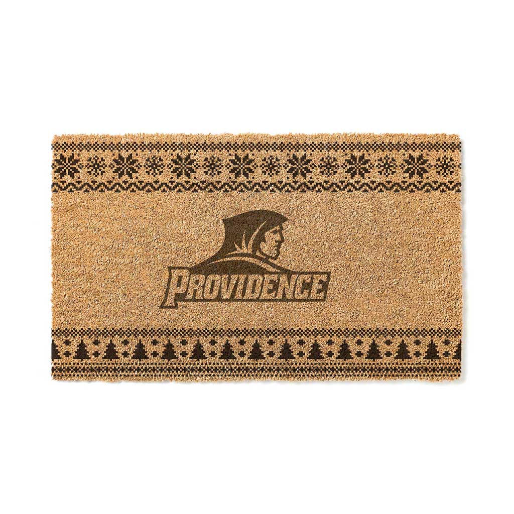 Team Coir Doormat Holiday Logo Providence Friars