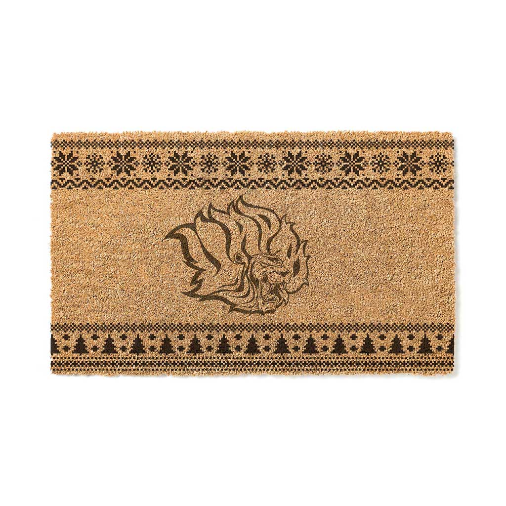 Team Coir Doormat Holiday Logo Arkansas at Pine Bluff GOLDEN LIONS