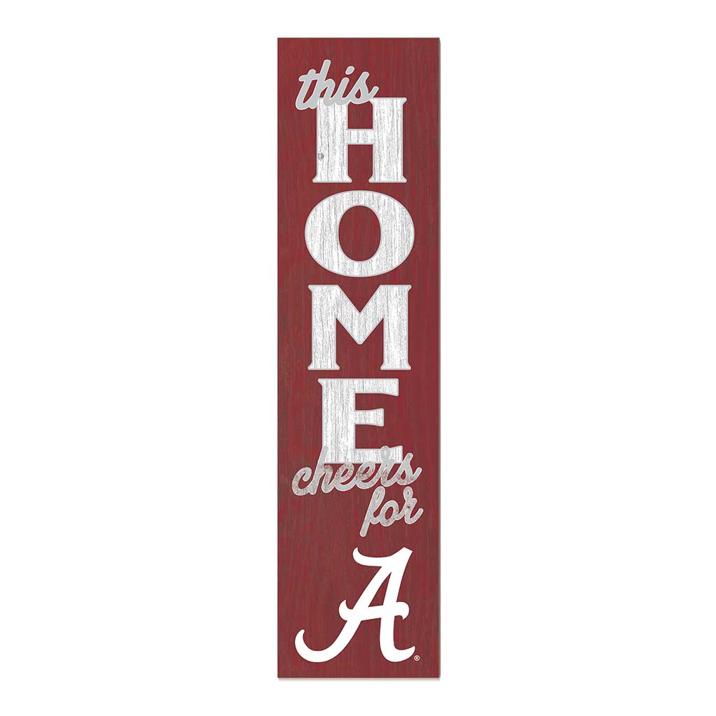 11x46 Leaning Sign This Home Alabama Crimson Tide