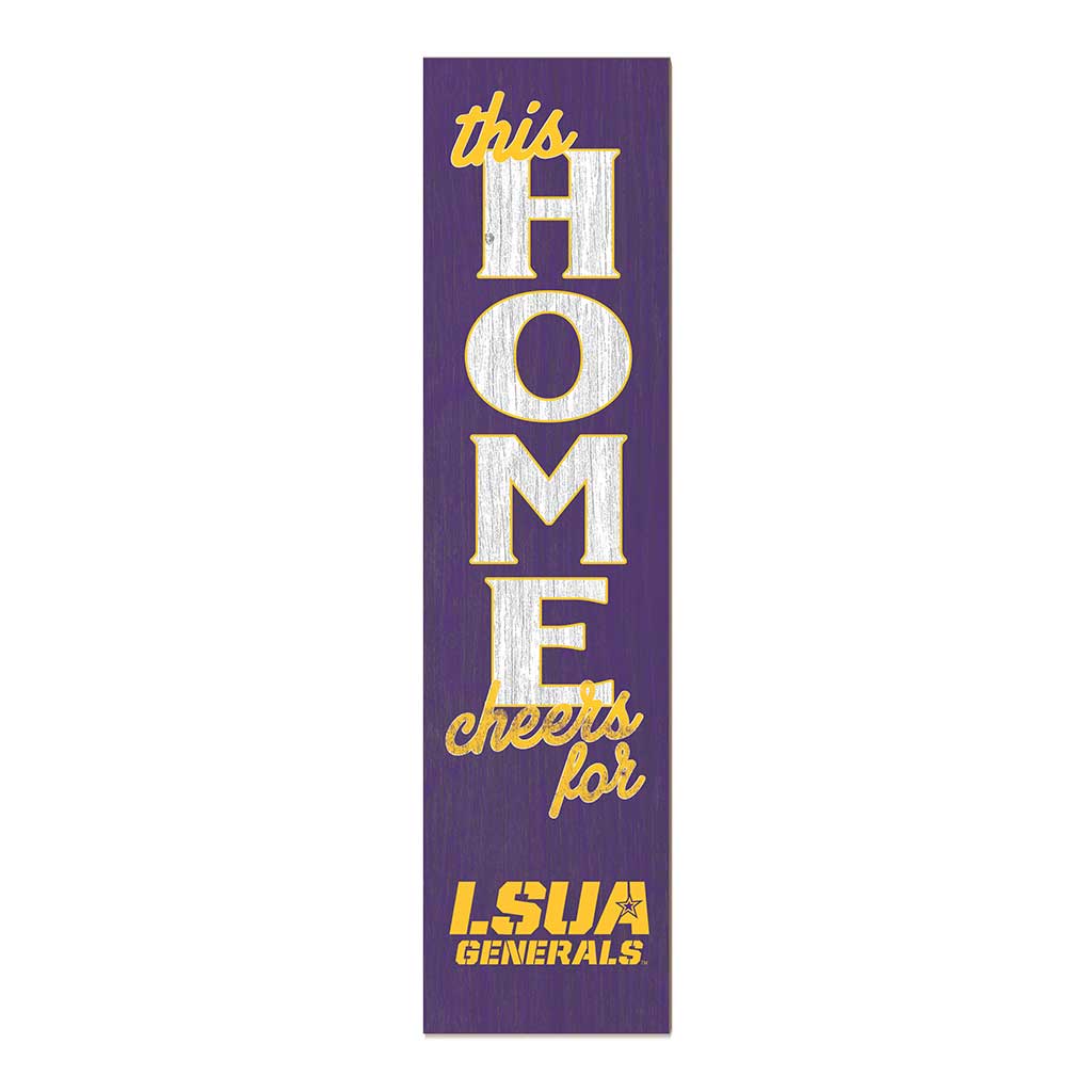 11x46 Leaning Sign This Home LSU Alexandria Generals