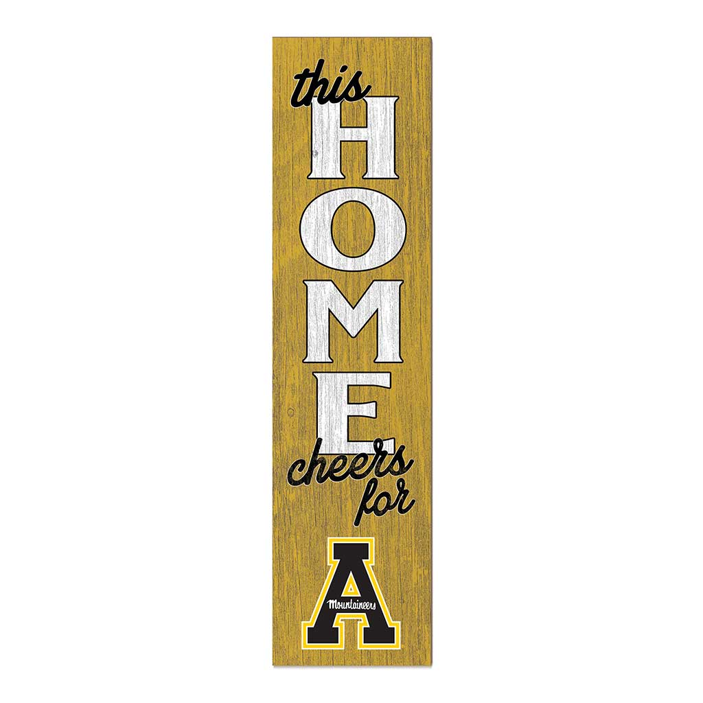 11x46 Leaning Sign This Home Appalachian State Mountaineers