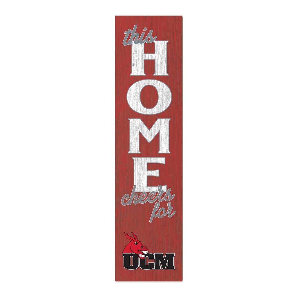 11x46 Leaning Sign This Home Central Missouri Mules