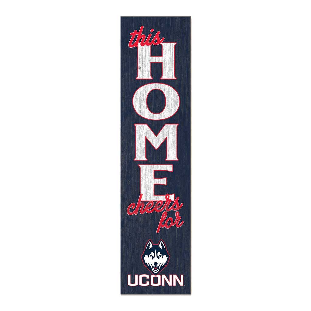 11x46 Leaning Sign This Home Connecticut Huskies