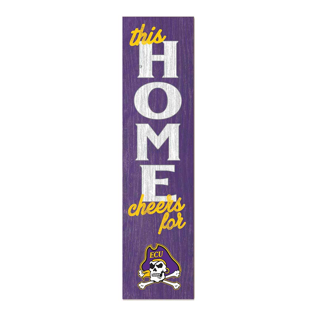 11x46 Leaning Sign This Home East Carolina Pirates