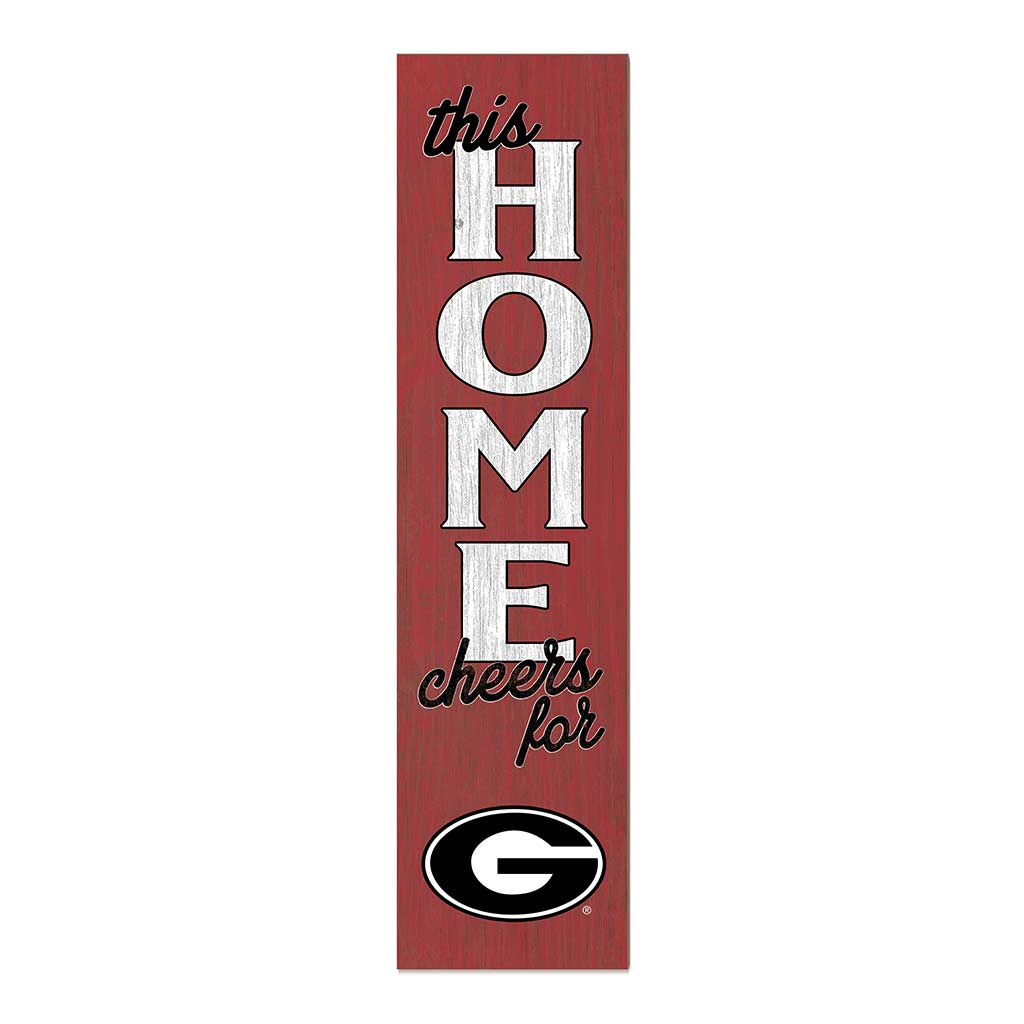 11x46 Leaning Sign This Home Georgia Bulldogs