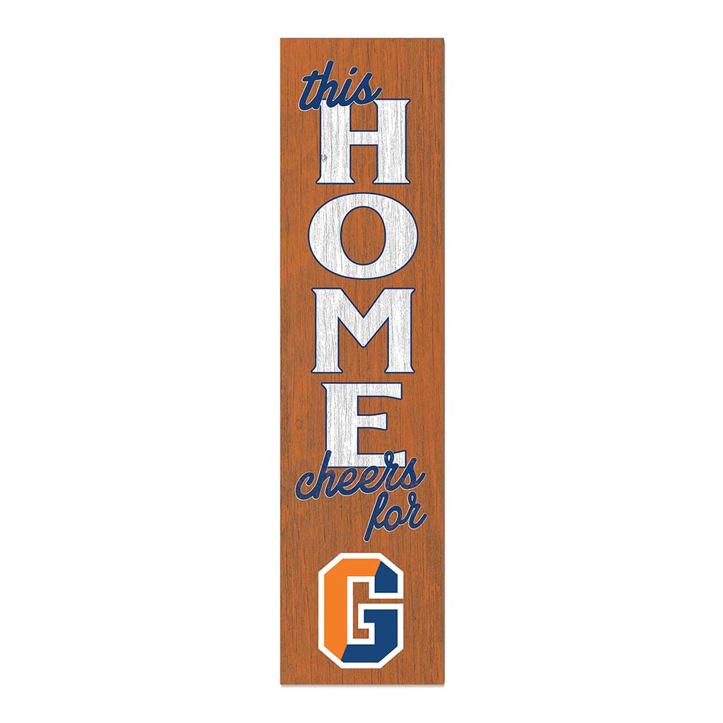 11x46 Leaning Sign This Home Gettysburg College Bullets