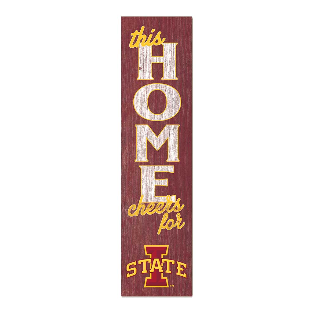 11x46 Leaning Sign This Home Iowa State Cyclones