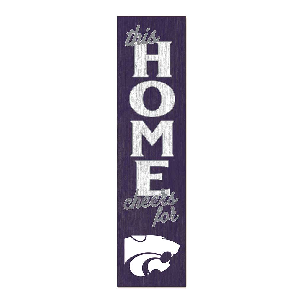 11x46 Leaning Sign This Home Kansas State Wildcats