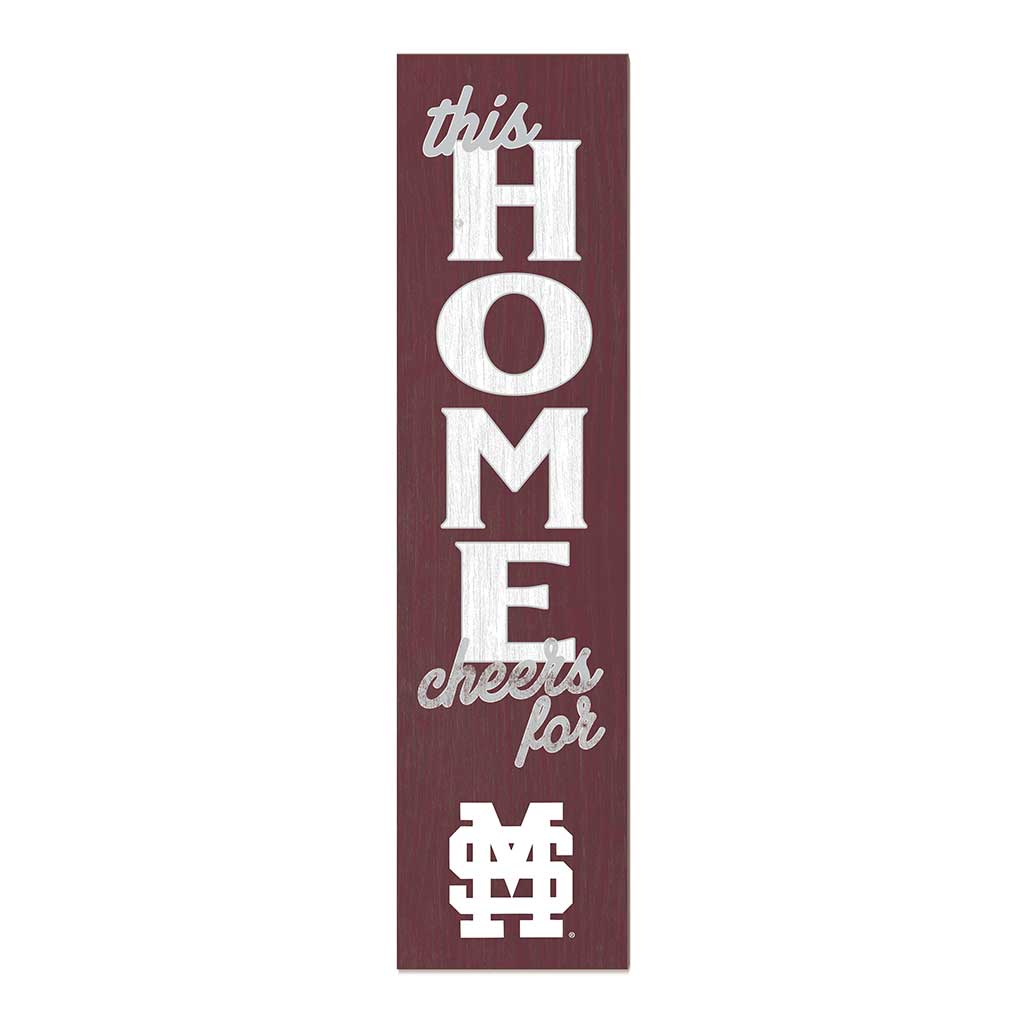 11x46 Leaning Sign This Home Mississippi State Bulldogs