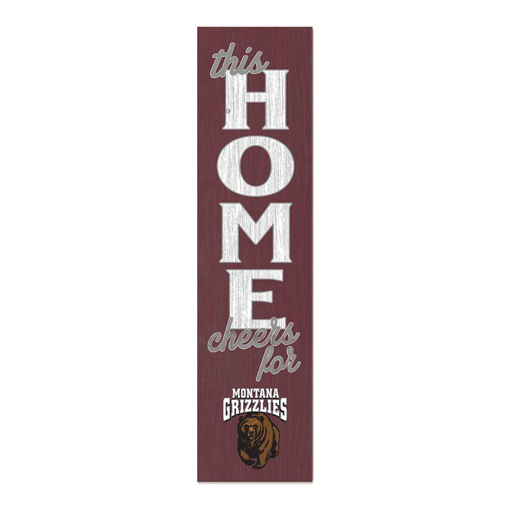 11x46 Leaning Sign This Home Montana Grizzlies