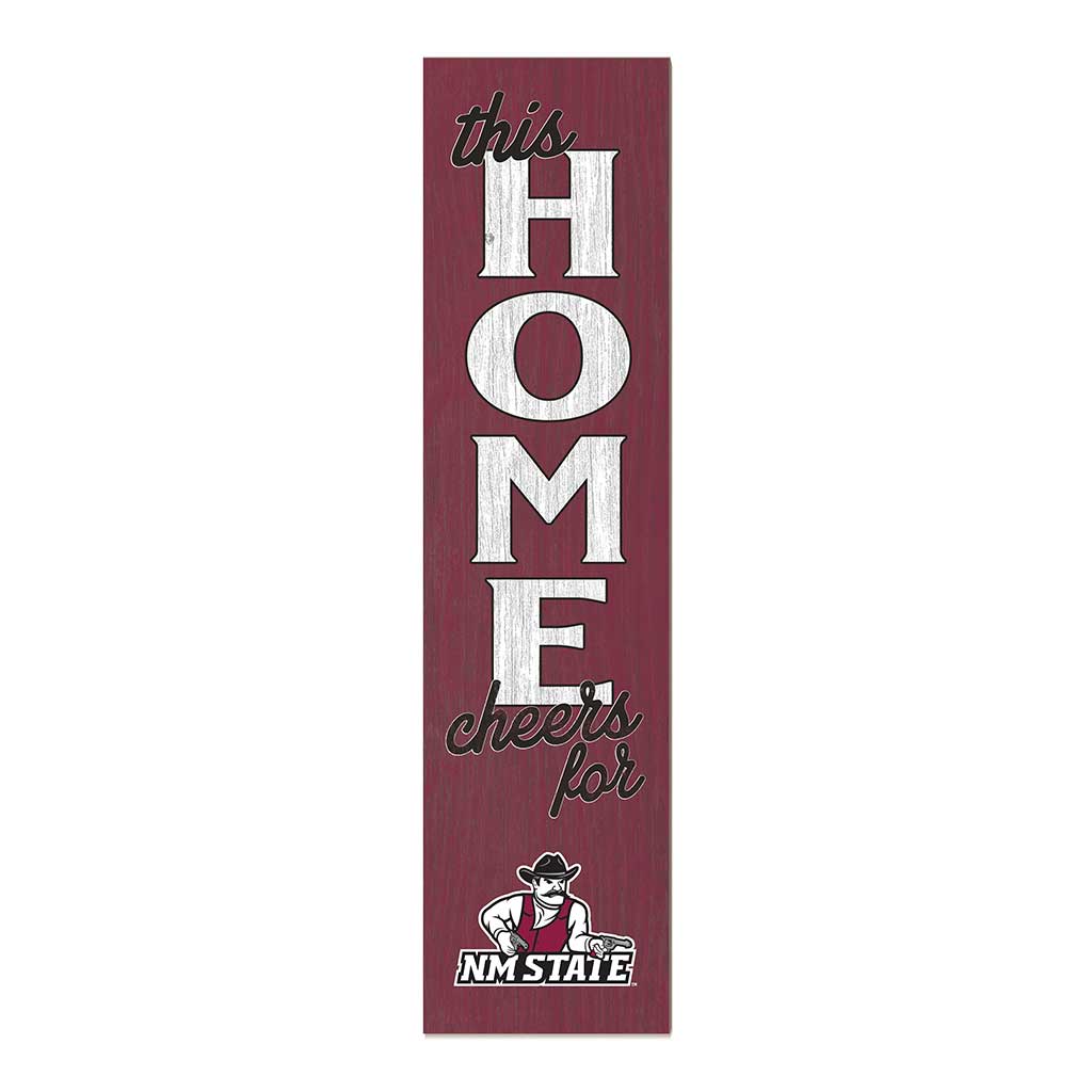 11x46 Leaning Sign This Home New Mexico State Aggies