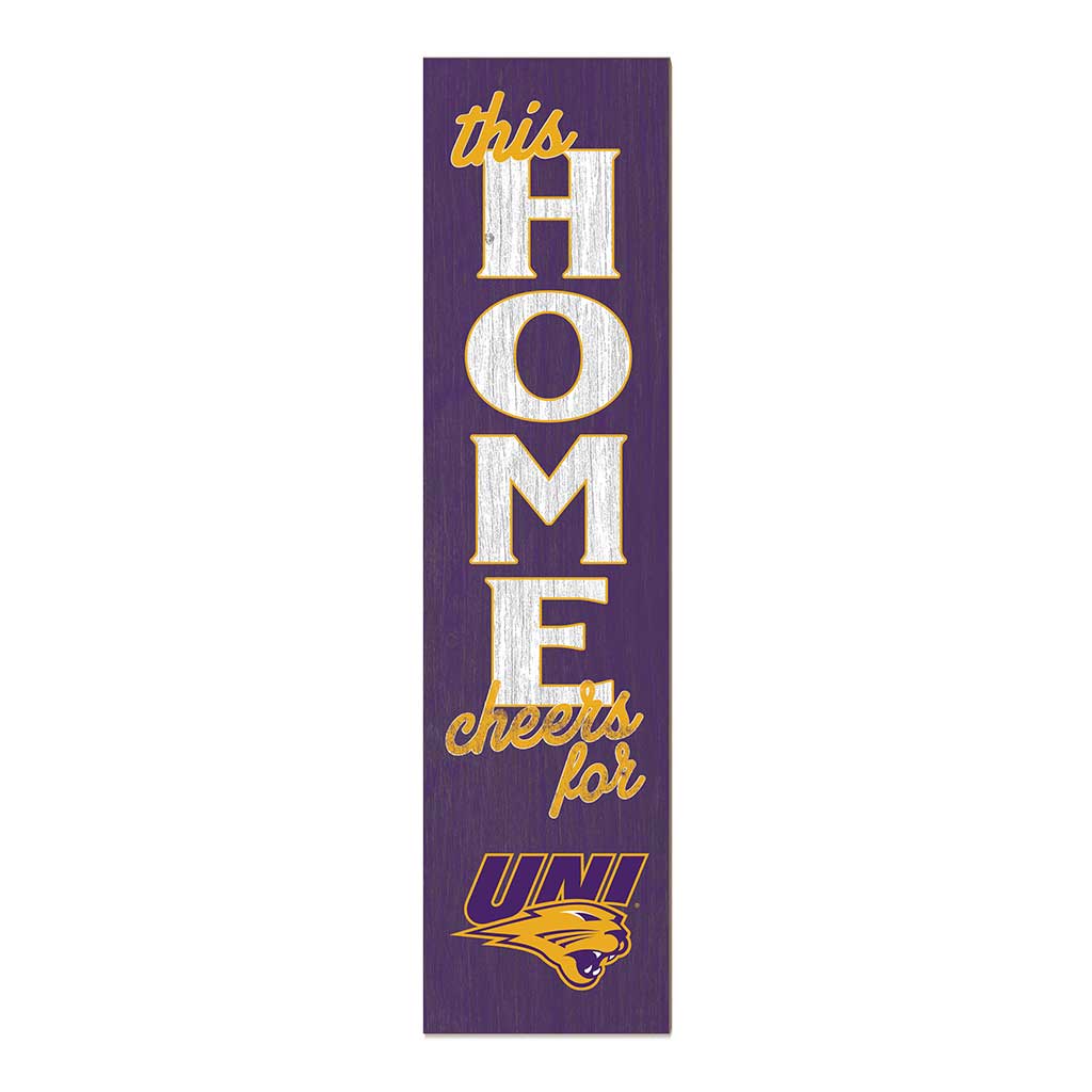 11x46 Leaning Sign This Home Northern Iowa Panthers