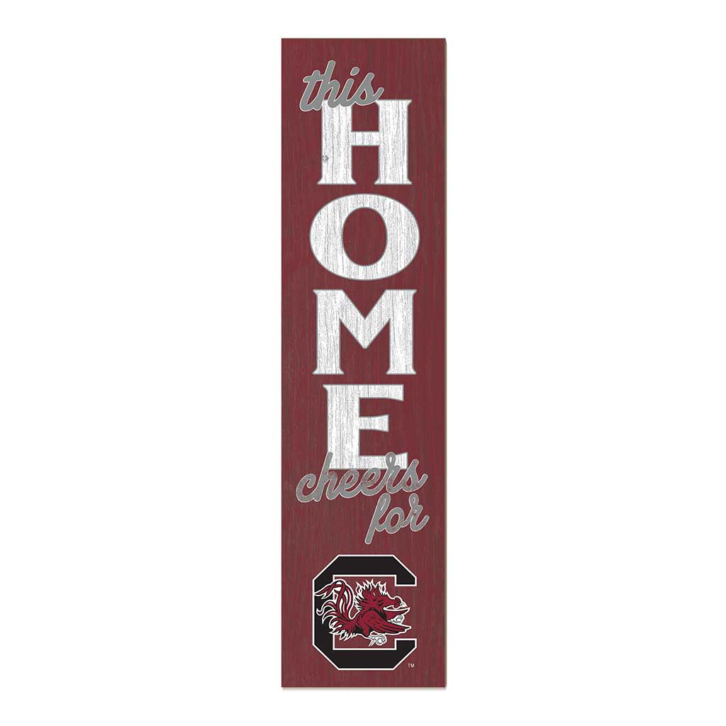 11x46 Leaning Sign This Home South Carolina Gamecocks