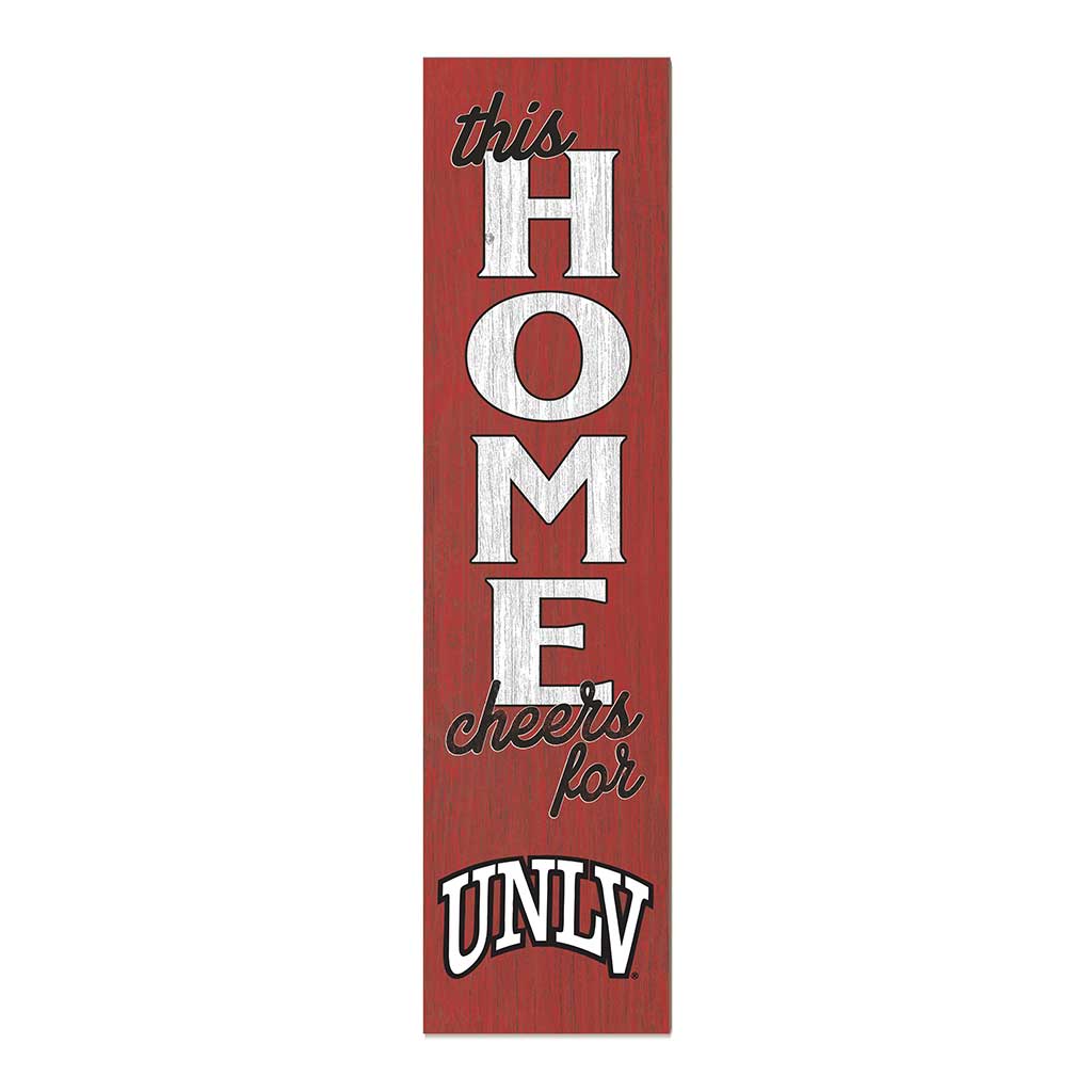 11x46 Leaning Sign This Home University of Nevada Las Vegas Rebels