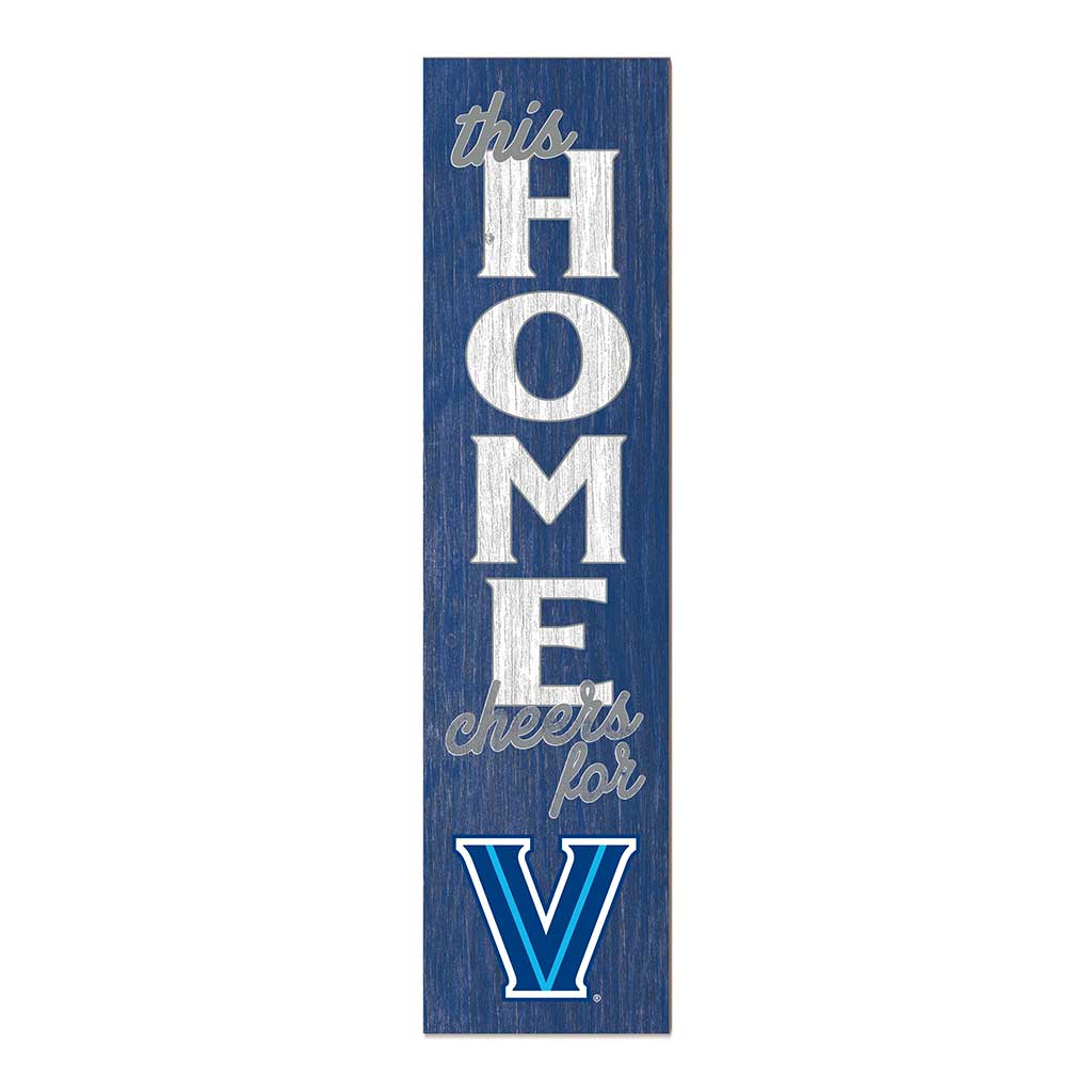 11x46 Leaning Sign This Home Villanova Wildcats