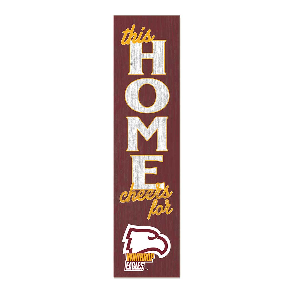 11x46 Leaning Sign This Home Winthrop Eagles