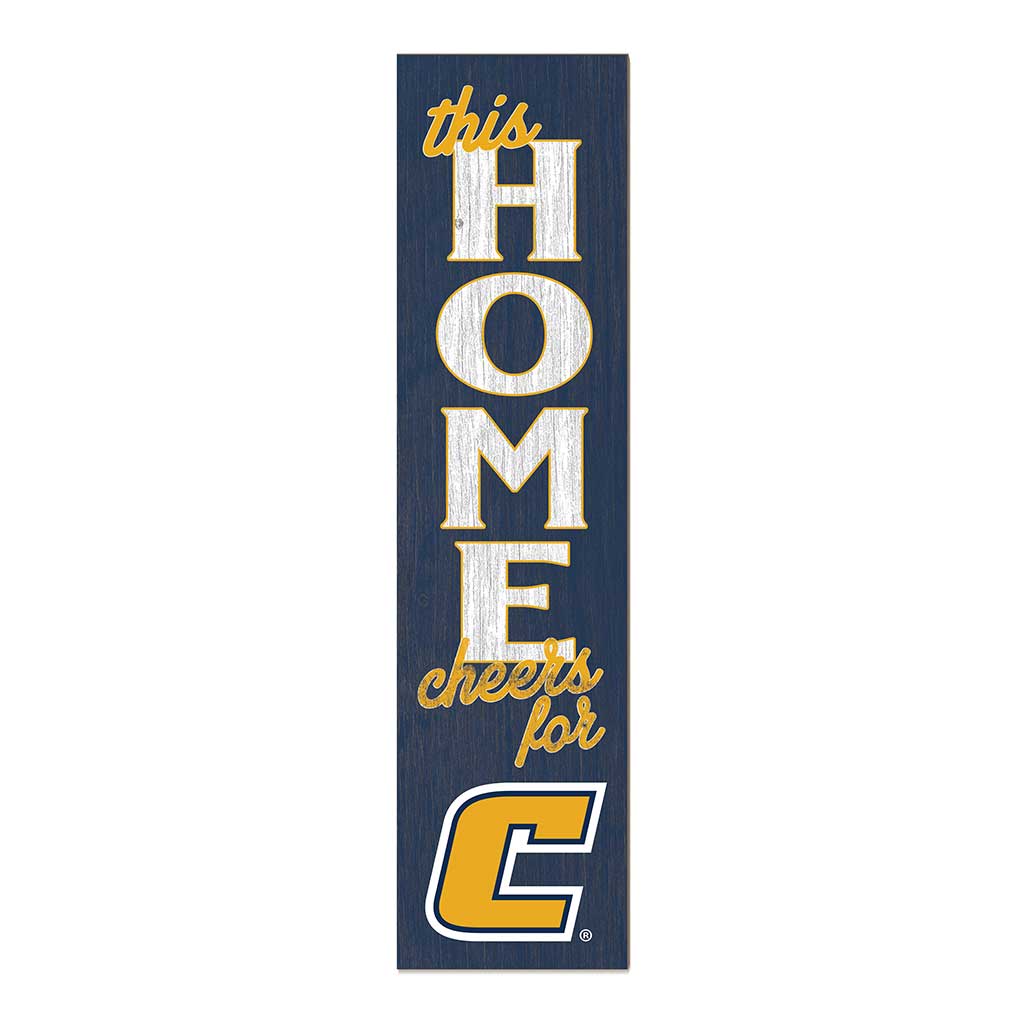 11x46 Leaning Sign This Home Tennessee Chattanooga Mocs