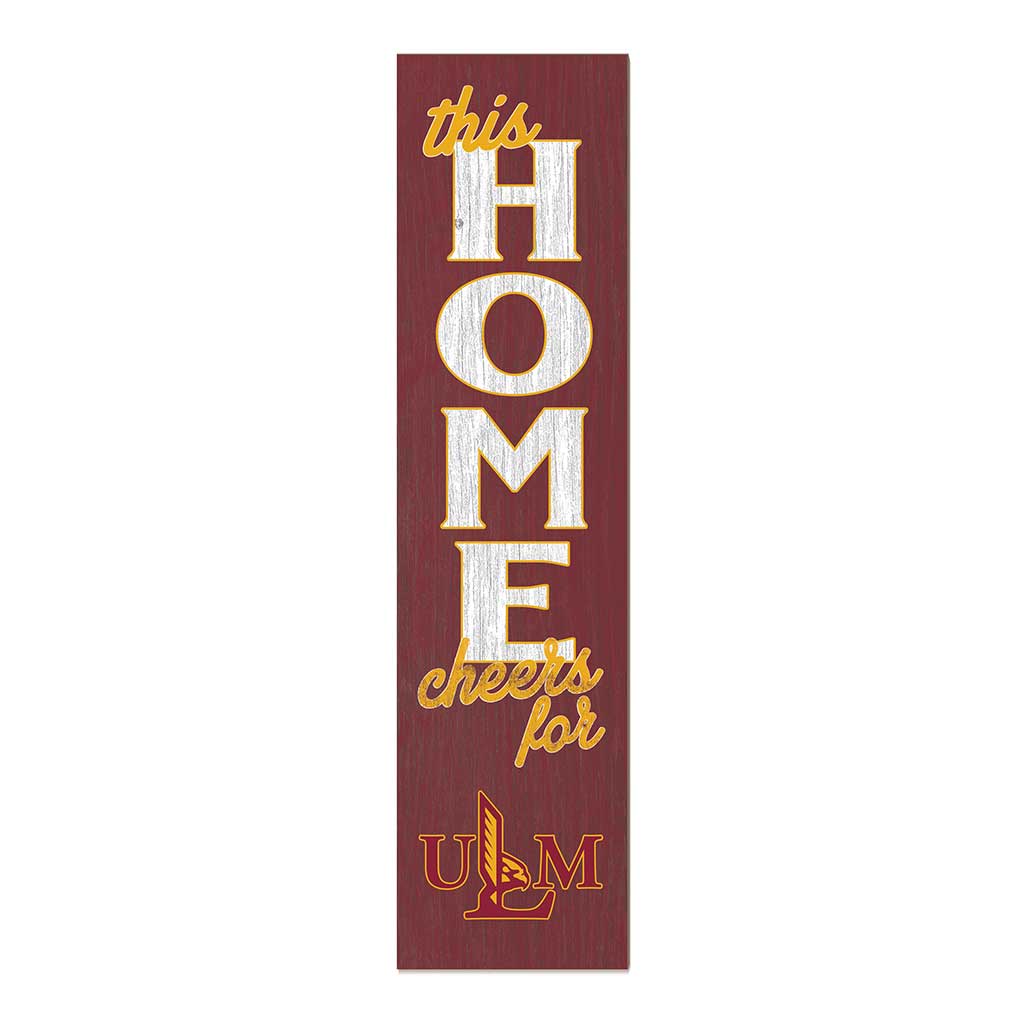 11x46 Leaning Sign This Home The University of Louisiana at Monroe Warhawks