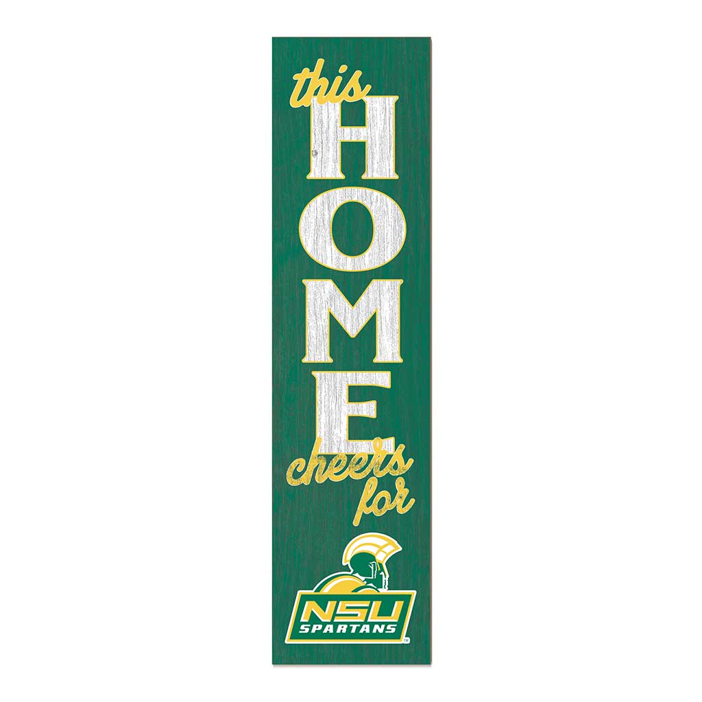 11x46 Leaning Sign This Home Norfolk State Spartans