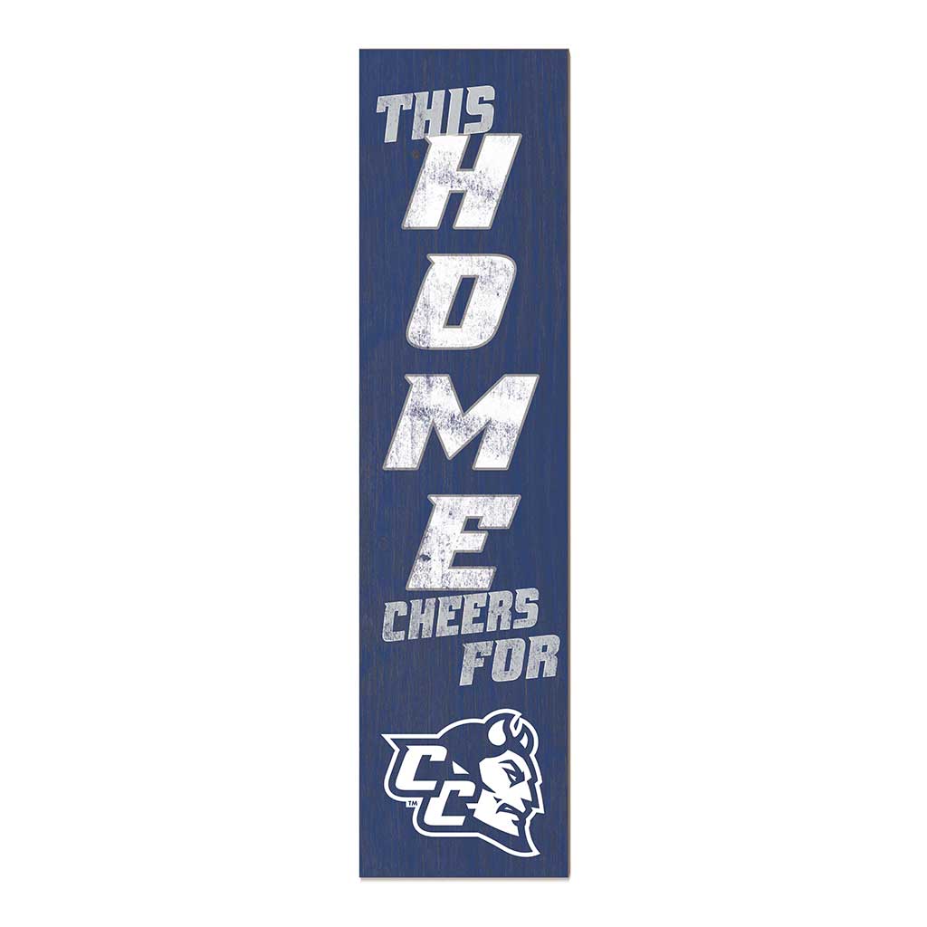 11x46 Leaning Sign This Home Central Connecticut State Blue Devils