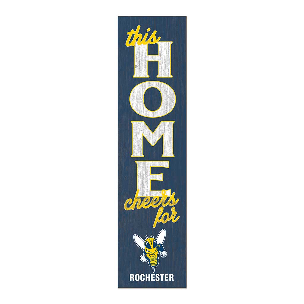 11x46 Leaning Sign This Home University of Rochester Yellowjacket