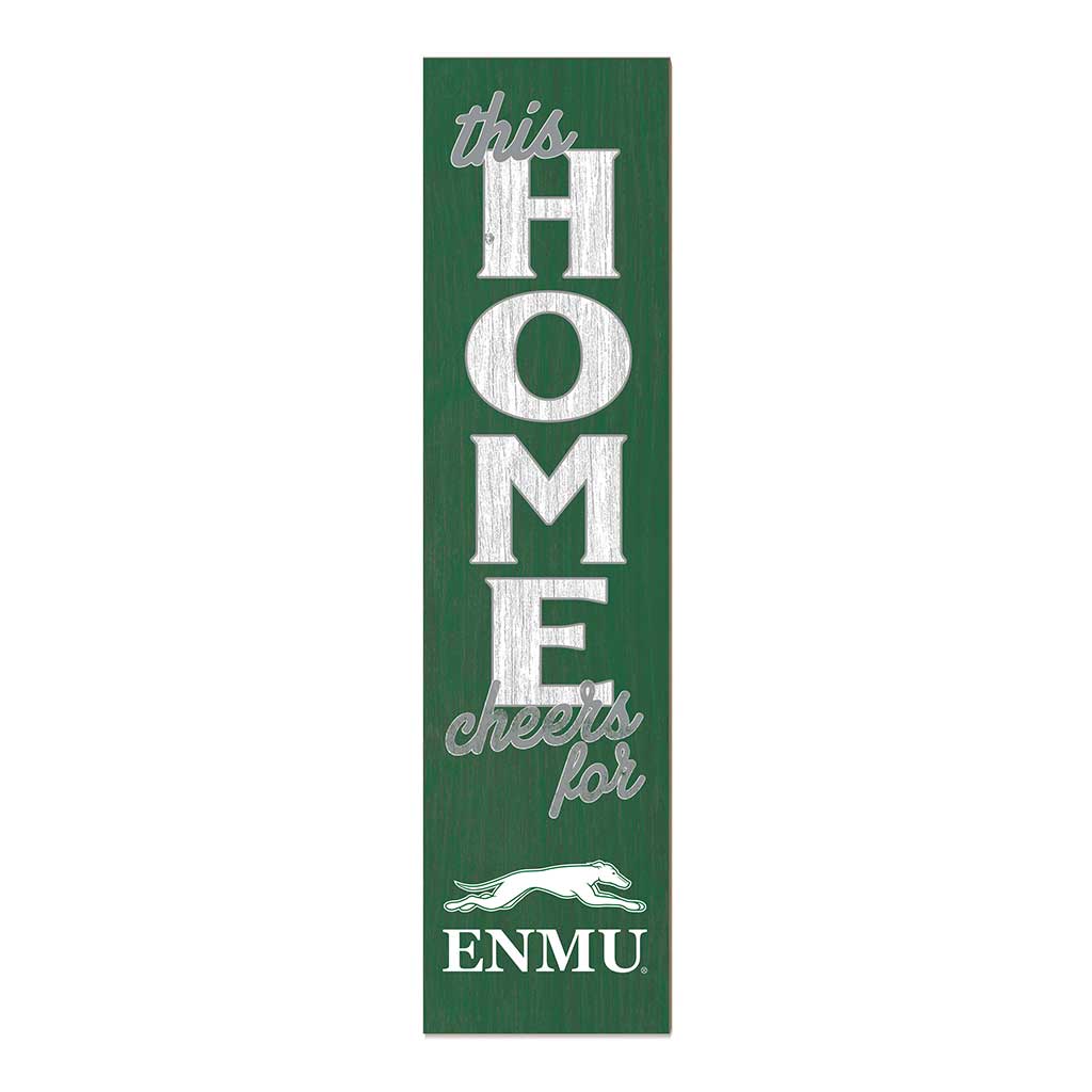 11x46 Leaning Sign This Home Eastern New Mexico Greyhounds