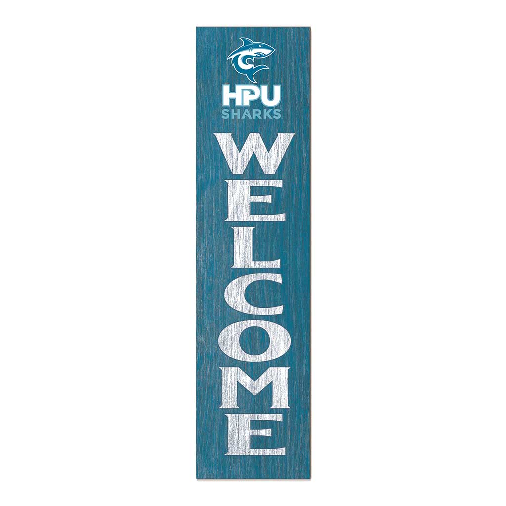 11x46 Leaning Sign Welcome Hawaii Pacific University Sharks