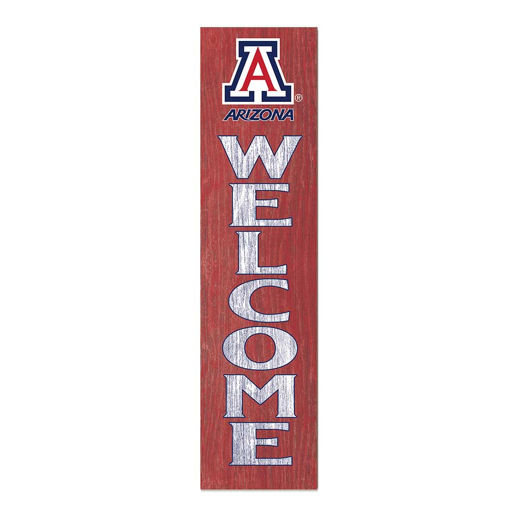 11x46 Leaning Sign Welcome Arizona Wildcats