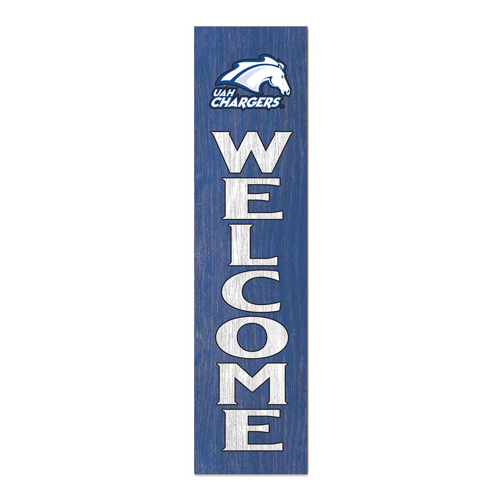 11x46 Leaning Sign Welcome Alabama Huntsville Chargers