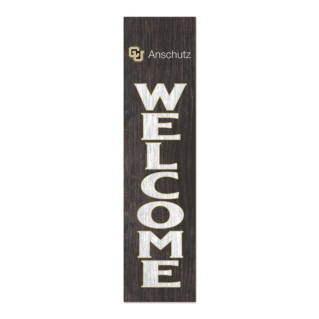 11x46 Leaning Sign Welcome University of Colorado -  Anschutz Buffalo