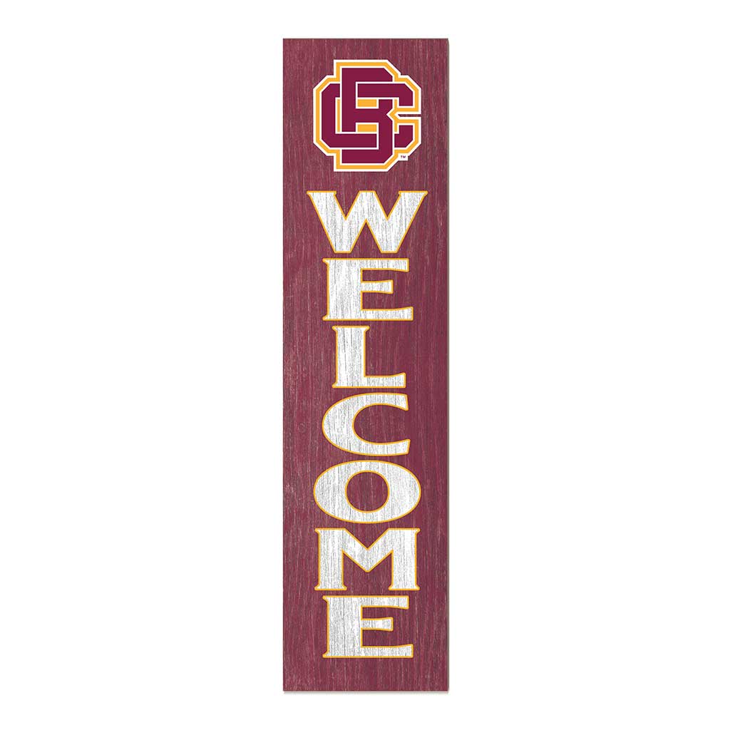 11x46 Leaning Sign Welcome Bethune-Cookman Wildcats