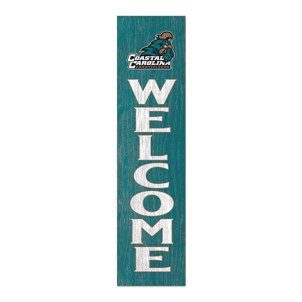 11x46 Leaning Sign Welcome Coastal Carolina Chantileers