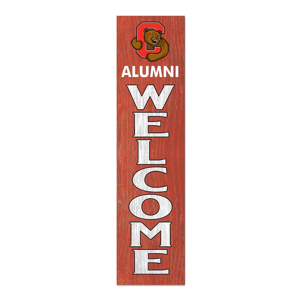 11x46 Leaning Sign Welcome Alumni Cornell University Special