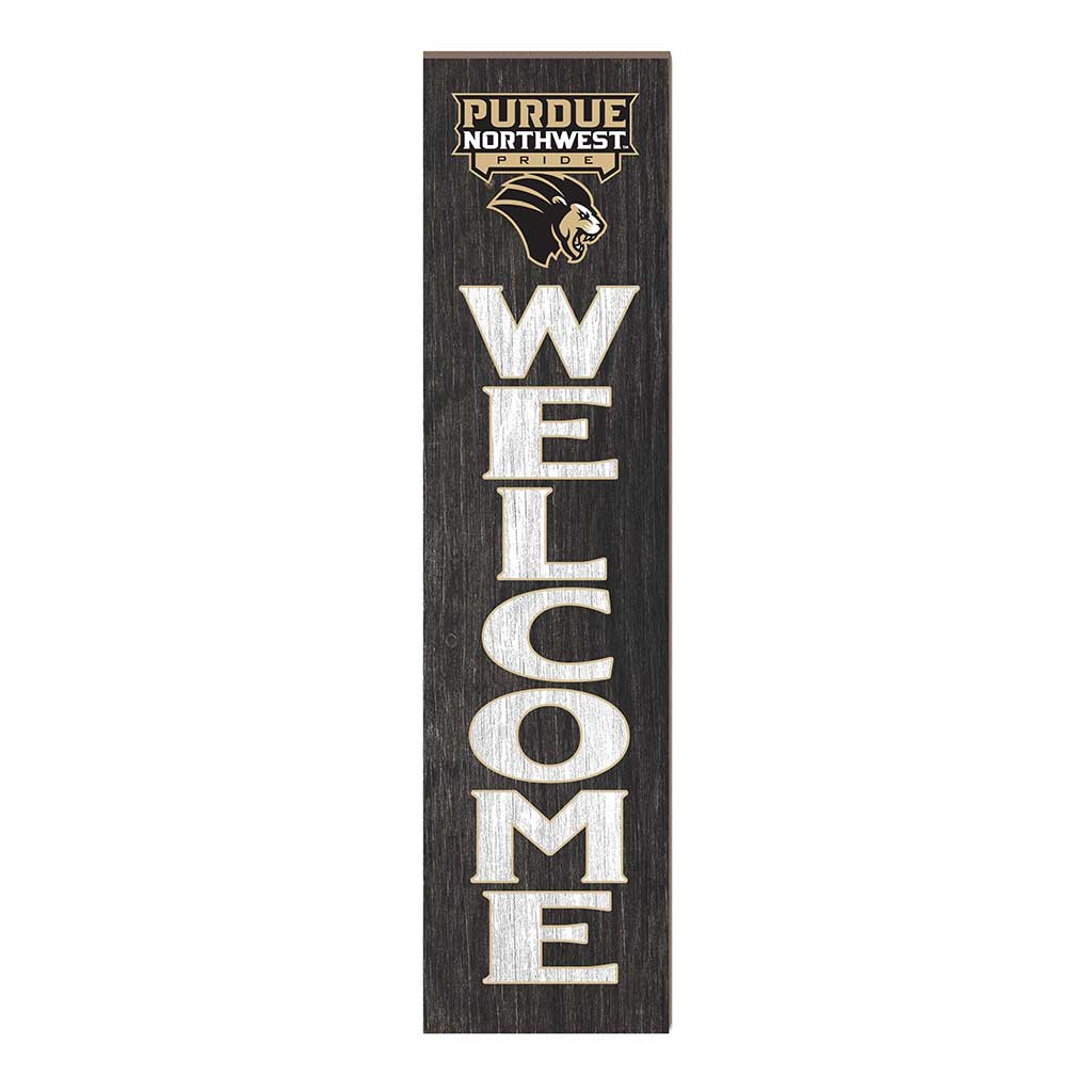 11x46 Leaning Sign Welcome Purdue University Northwest Pride