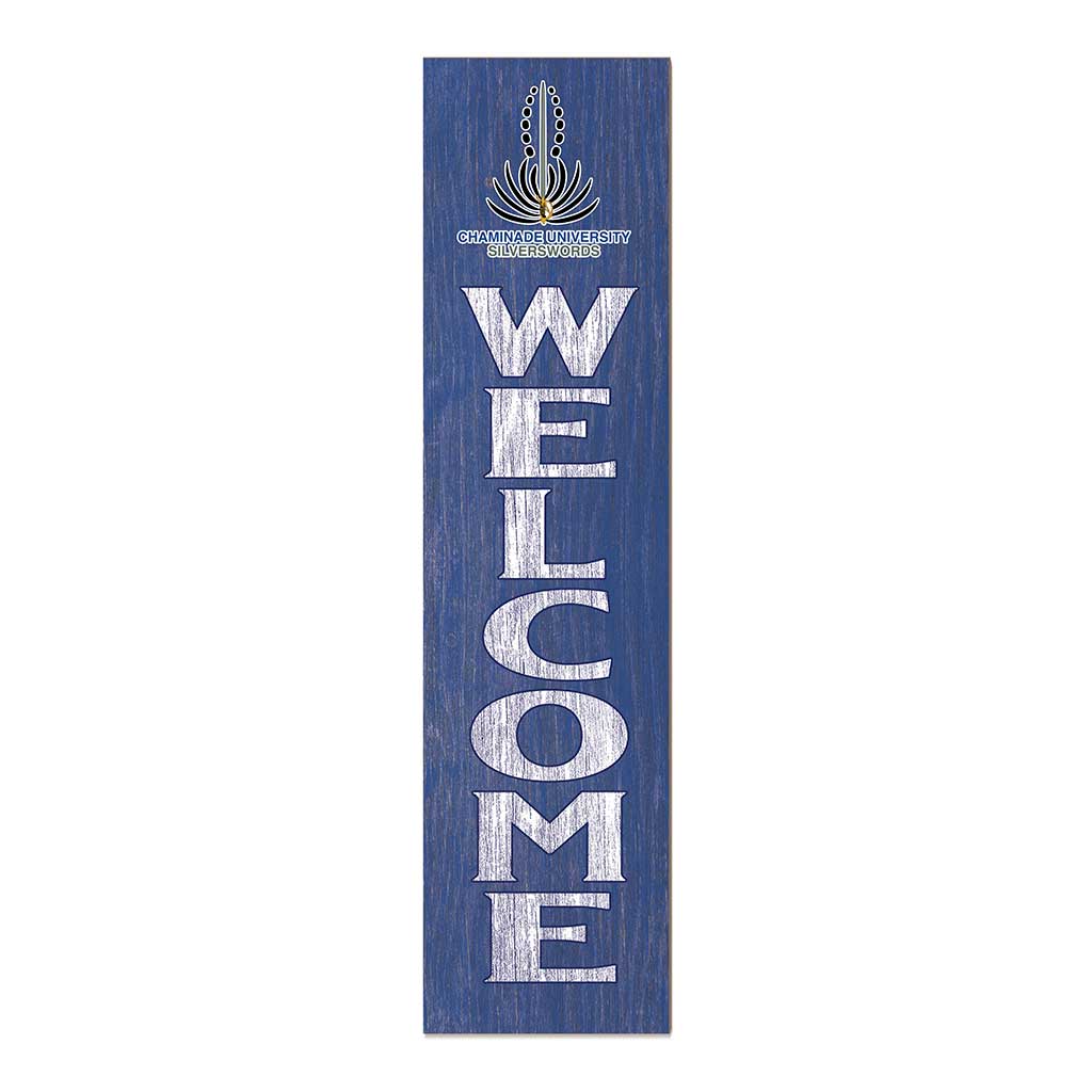 11x46 Leaning Sign Welcome Chaminade University of Honolulu Silverswords