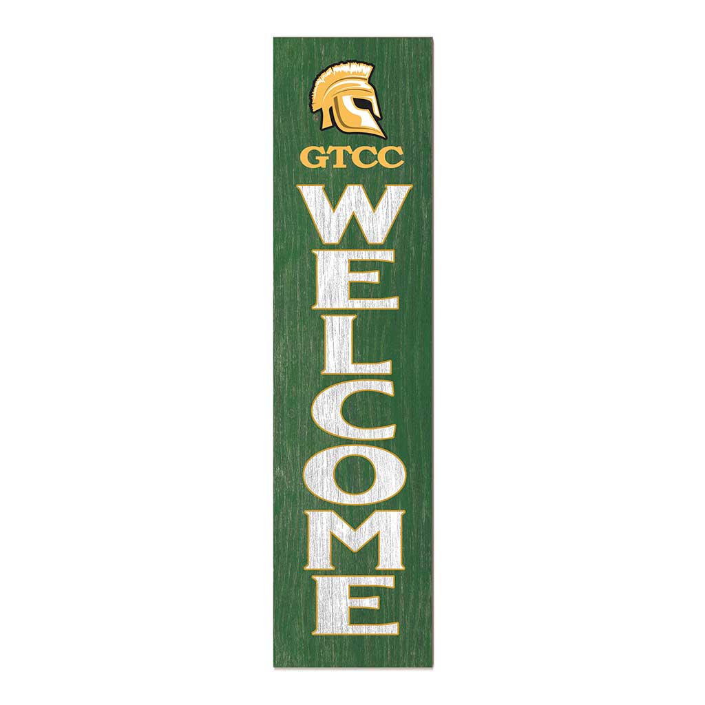 11x46 Leaning Sign Welcome Guilford Technical Community College