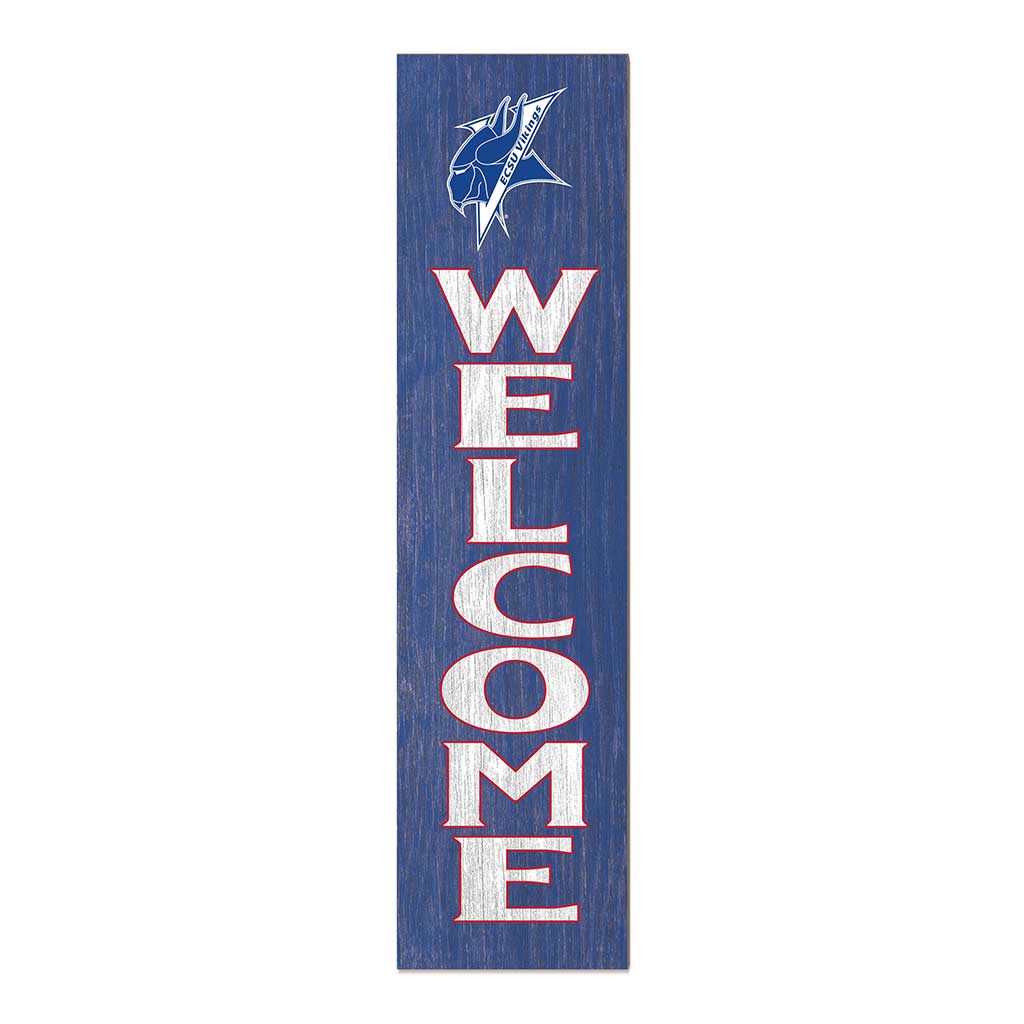 11x46 Leaning Sign Welcome Elizabeth City State Vikings