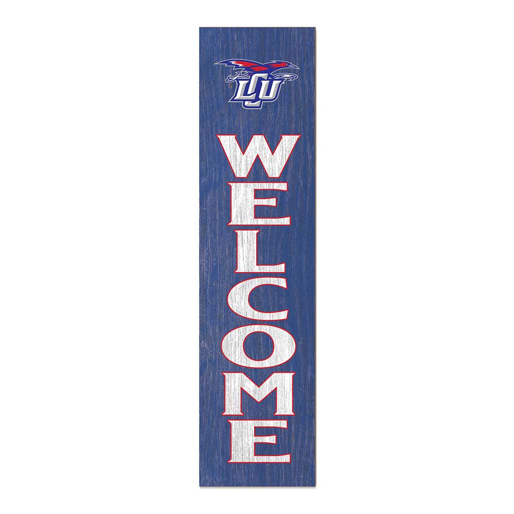 11x46 Leaning Sign Welcome Lubbock Christian Chaparrals